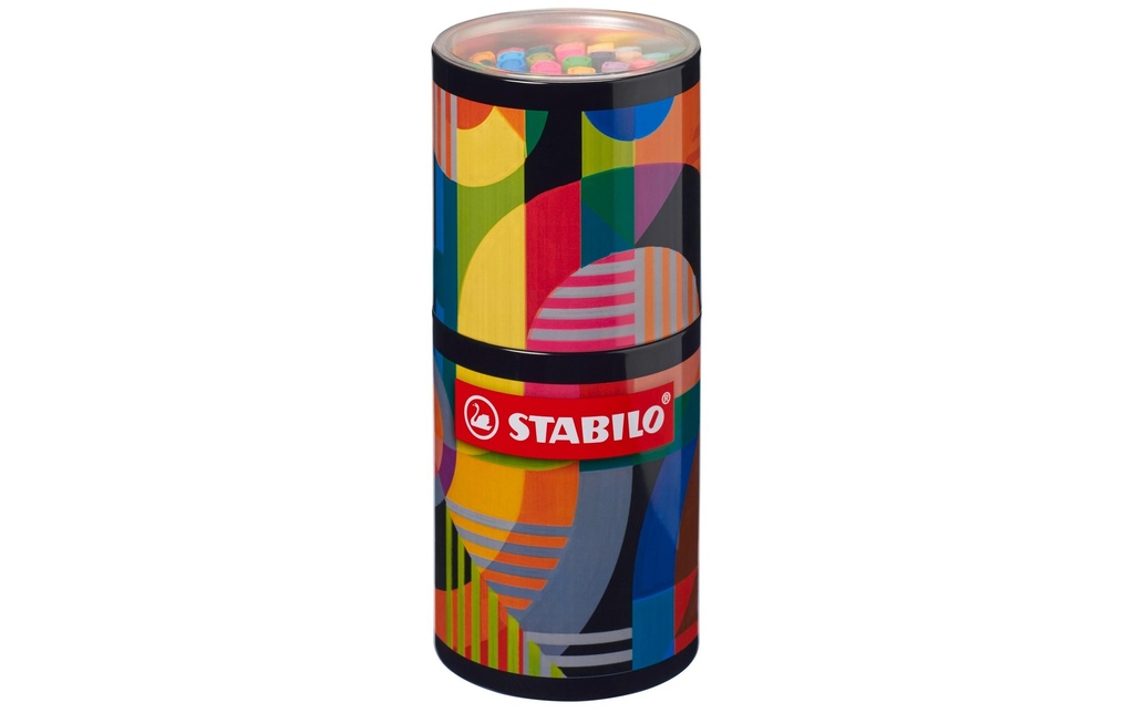 STABILO Point 88 45 ARTY bte mét.ronde (45 pces)