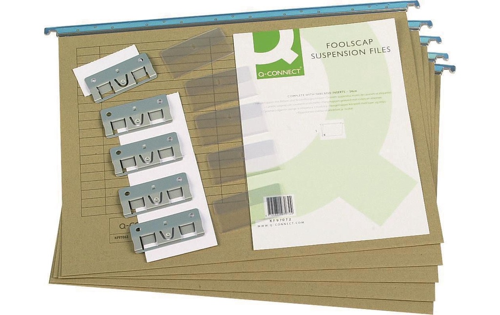 Q-CONNECT Set dossiers supendus à 5pcs (5 pces)
