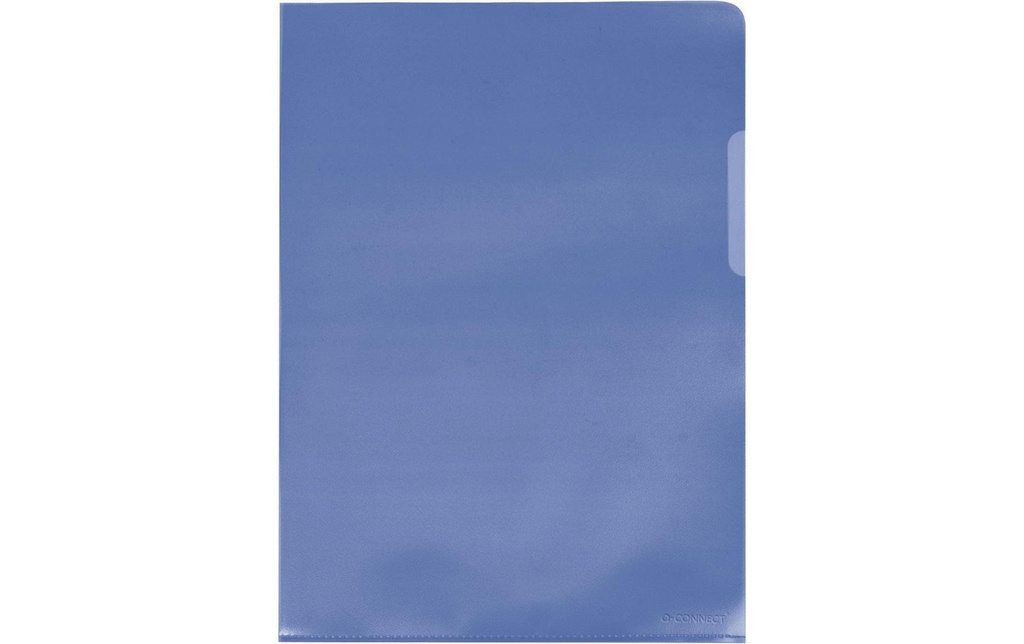Q-CONNECT Dossiers transp.PP bleu 10pcs (10 pces)