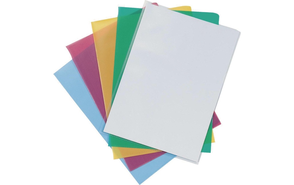 Q-CONNECT Dossiers transp.PP ass.10pcs (10 pces)