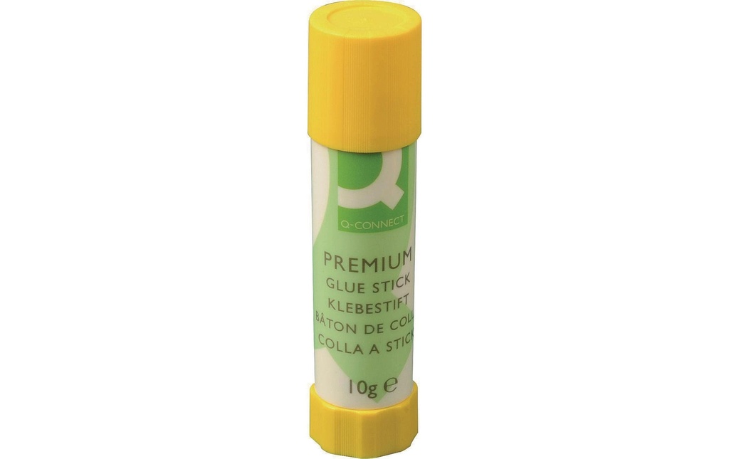 Q-CONNECT Bâton de colle Premium 10g (10 pces)