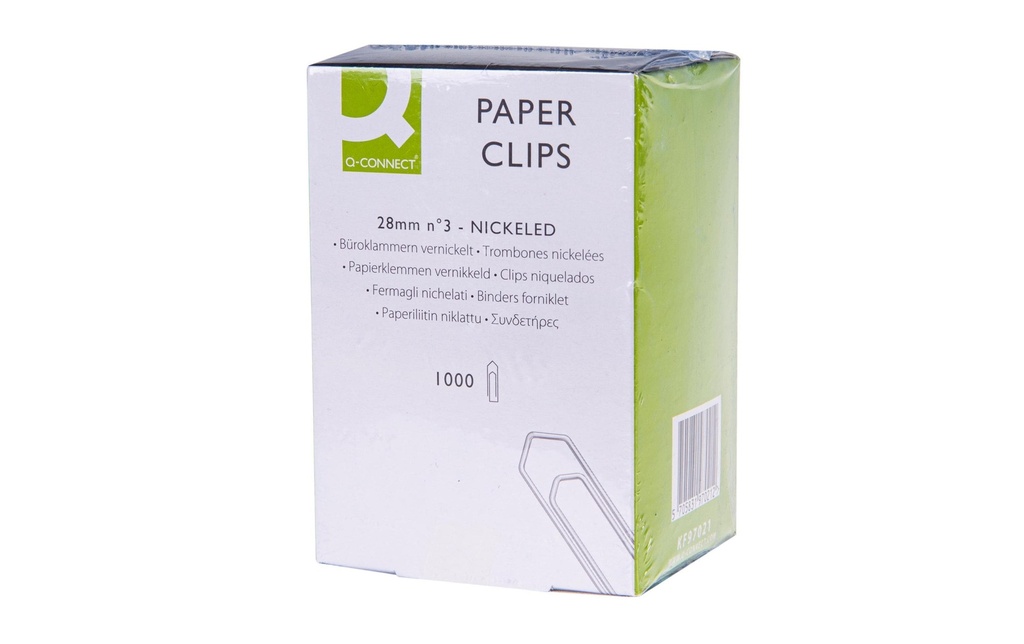 [935021000] Q-CONNECT Attache-lettres No.3 1000pcs (1000 pces)