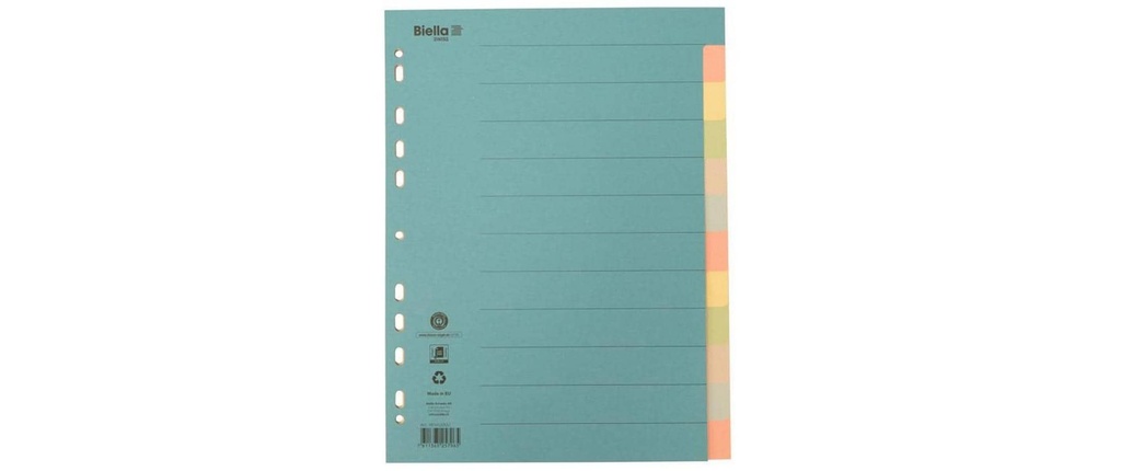 BIELLA Répertoire A4 12 onglets