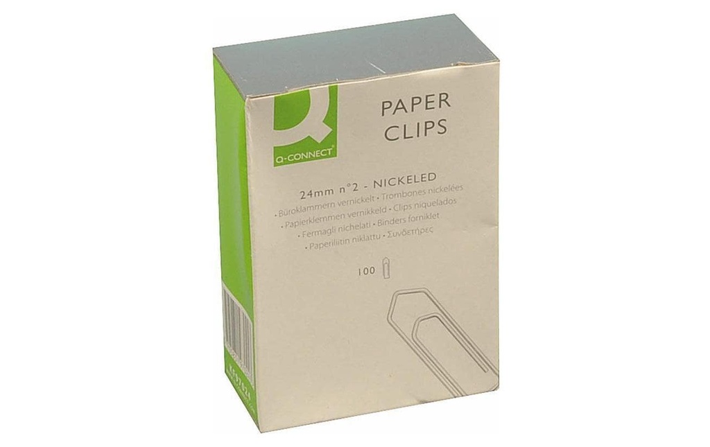Q-CONNECT Attache-lettres No.2 100pcs (100 pces)