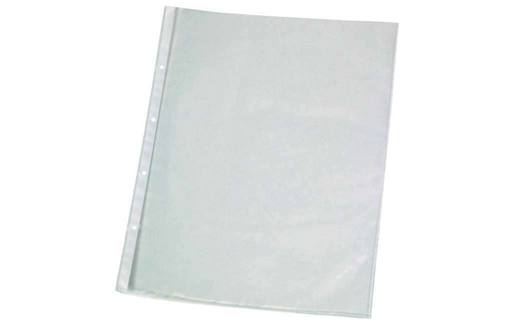 Q-CONNECT Poches transp. A4 PP grai.80my (100 pces)