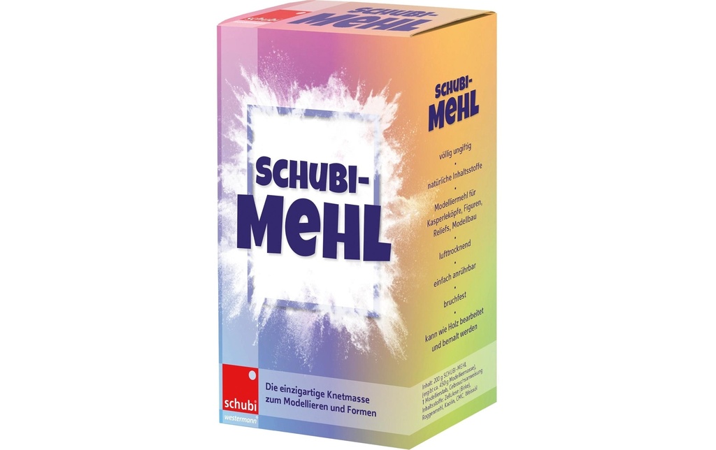 SCHUBI Schubi farine à modeler 200 gr (200 pces)