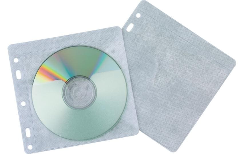 CONNECT Housse CD/DVD Transparent40 pièces