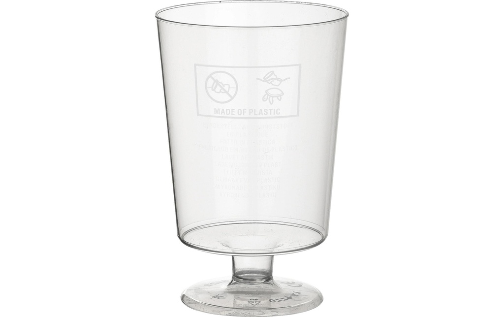 DUNI Verre à vin PLA transpar15.7cl (12 pces)