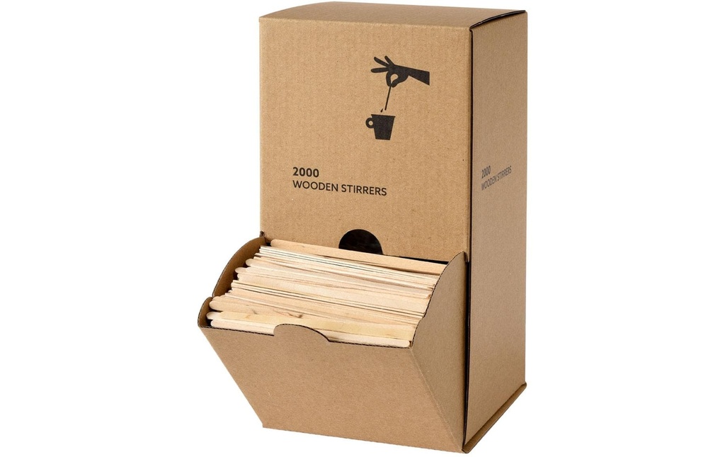 DUNI Bâtonnets rem.bois bte distrib (2000 pces)