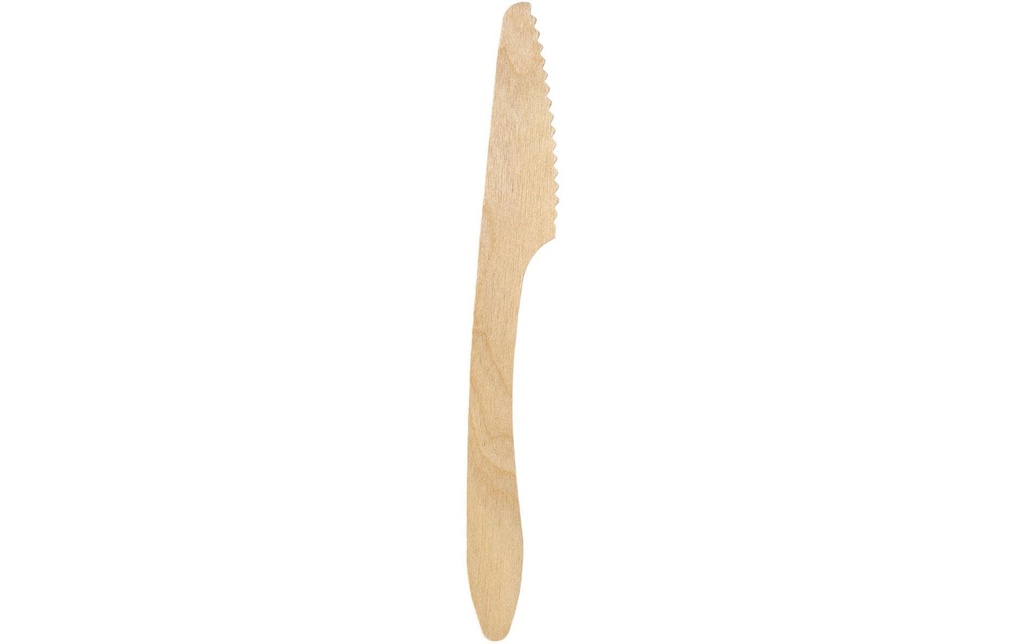 DUNI Couteau bois ciré 190mm (100 pces)