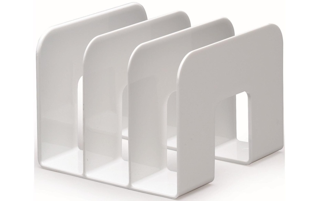 DURABLE Bte rangement 3sép.blanc