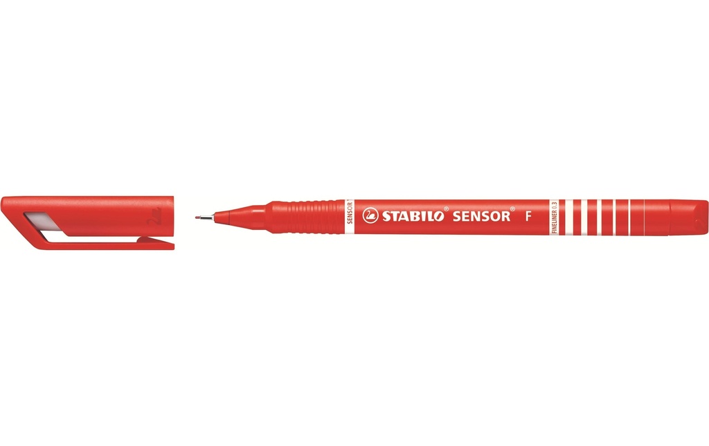 STABILO Sensor F rouge