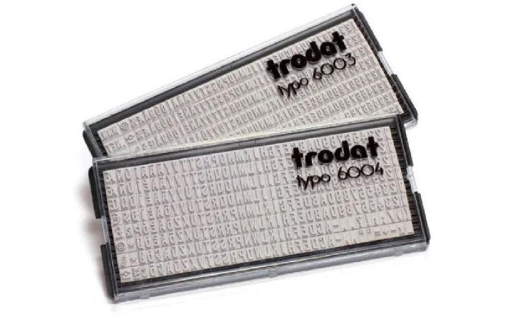 TRODAT Timbre 4911 Printy TYPO bleu