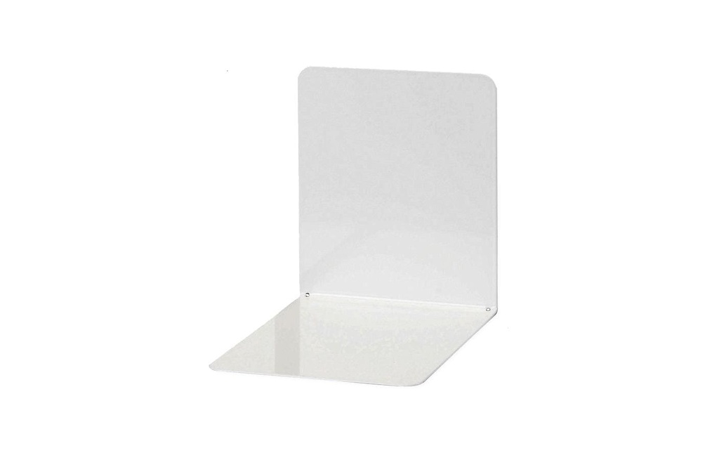 MAUL Serre-livre métal large blanc (2 pces)