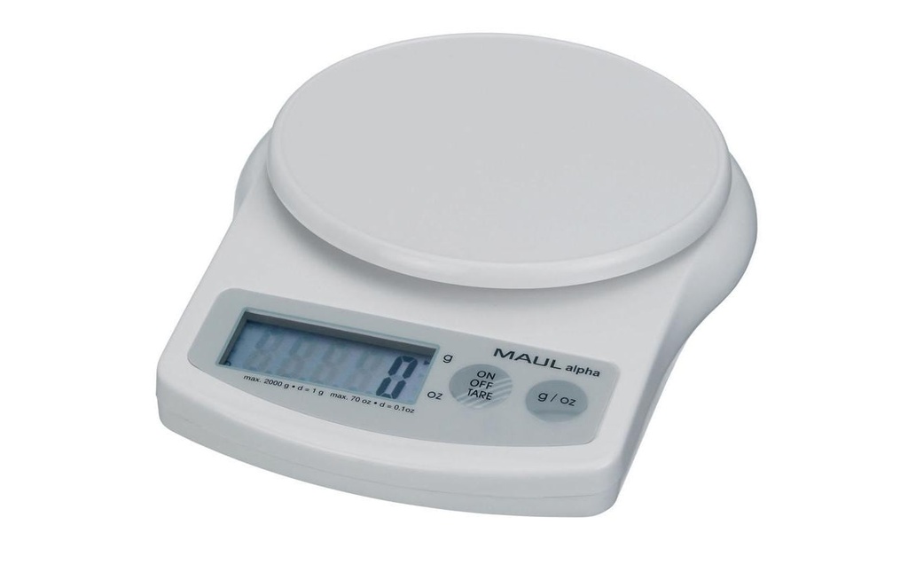MAUL Pèse-lettre MAULalpha 2000g bl