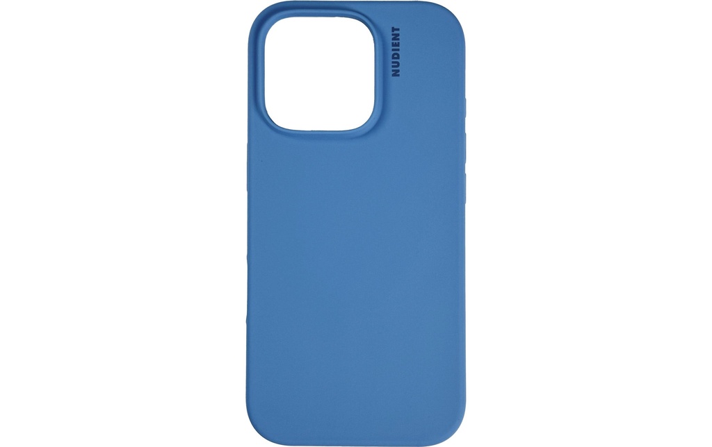 Nudient Coque arrière Étui de base iPhone 16 Pro Max Bleu vibrant