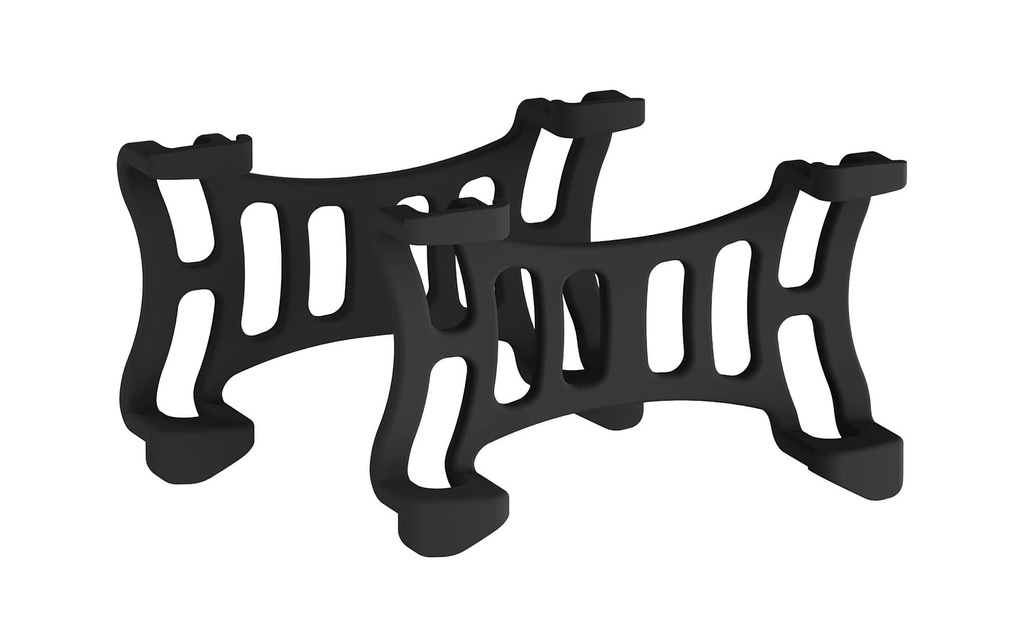 tractive Traqueur GPS Dog 6 agrafes noir 2 pièces