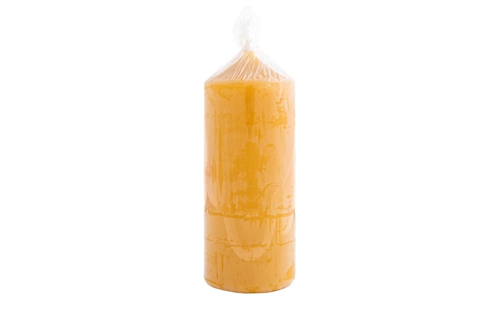 Herzog Kerzen AG Bougie cylindrique à base de cire d'abeille 6 x 15 cm