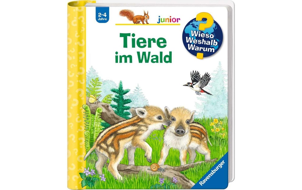 Ravensburger Livres pratiques pour enfants WWW junior: Les animaux de la forêt