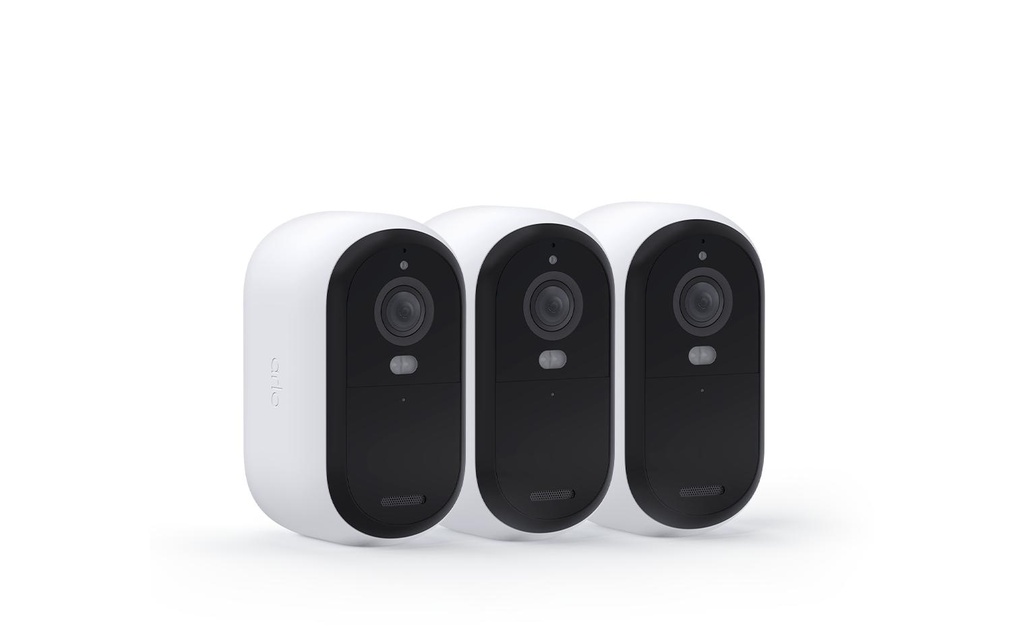 Arlo Essential Outdoor 2K (Gen 2) VMC3350 Blanc, set de 3