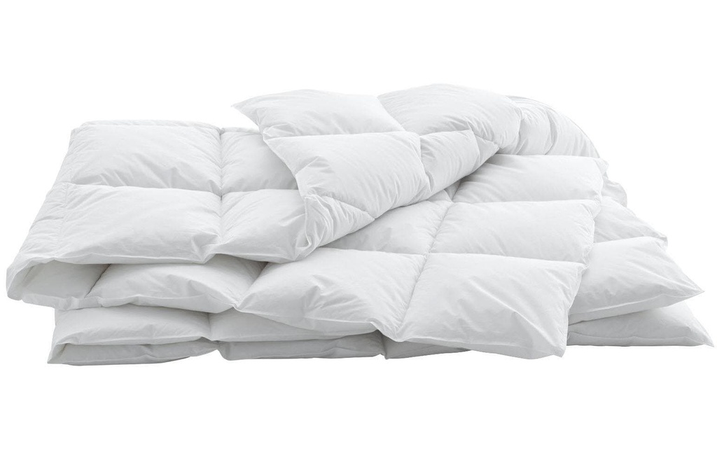 Billerbeck Duvet Bellatola Medium Couette à carreaux, 240 x 240 cm
