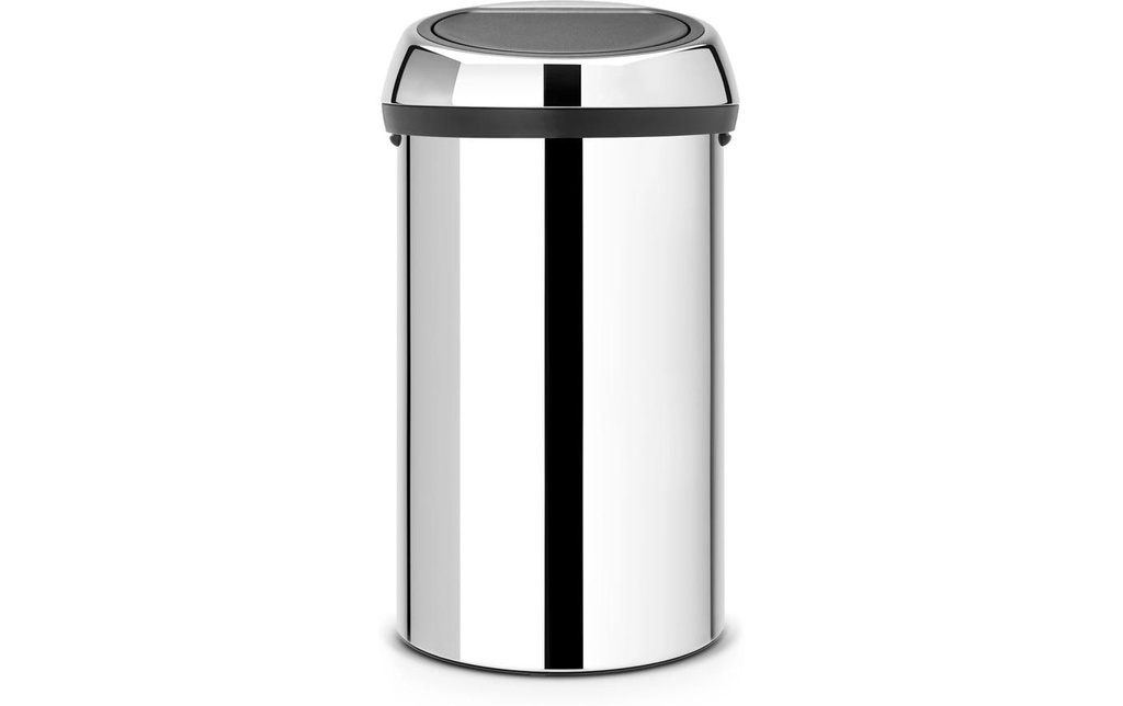 Brabantia Poubelle touch Bin 60 l, Argenté