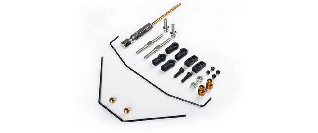 Koswork Kit de barres stabilisatrices (F 1.4/ R 1.2) Kyosho Optima Mid