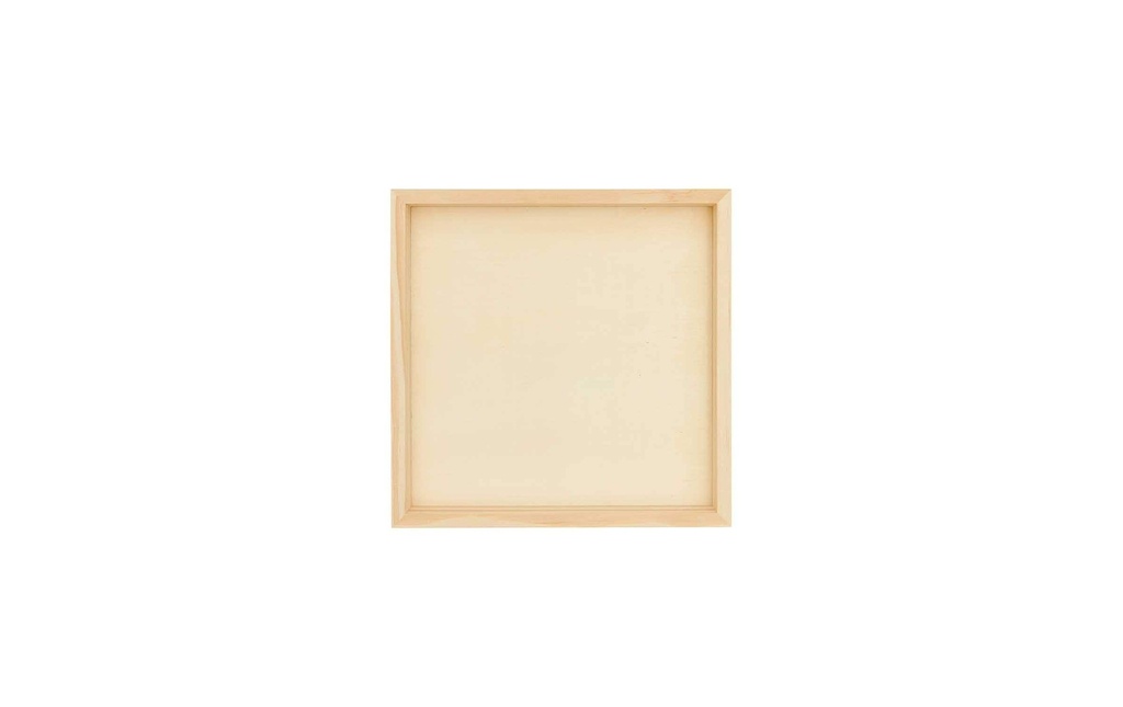 Rico Design Article en bois Cadre pour objets 15.8 x 15.8 cm
