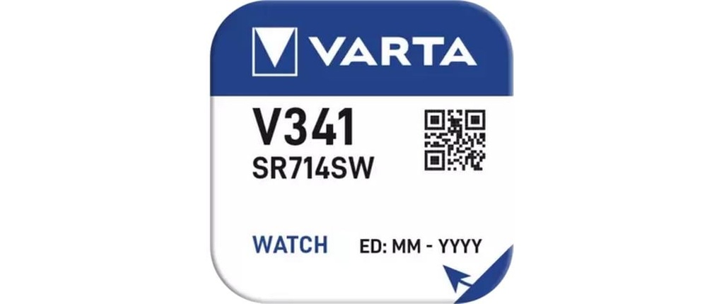Varta Pile bouton V341 , 10 Pièce/s