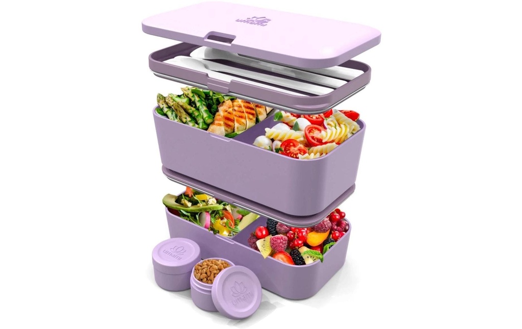 Umami Boîte casse-croûte Nestable L Lavender Purple