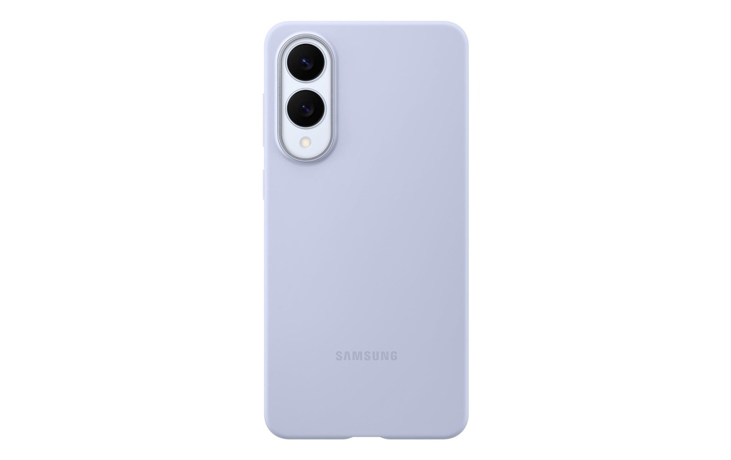 Samsung Coque arrière Silicone Galaxy S25 Edge Bleu