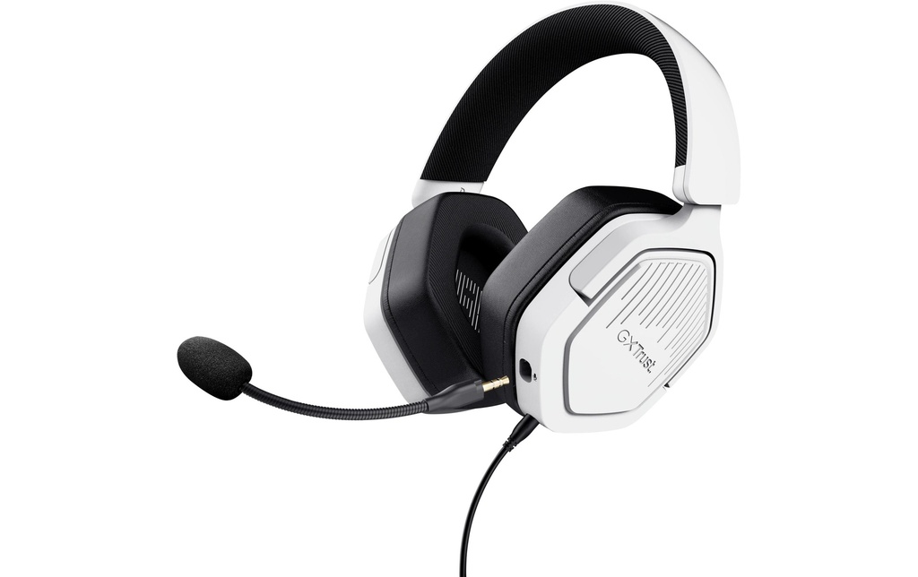Trust Casque gaming GXT492 Carus Blanc