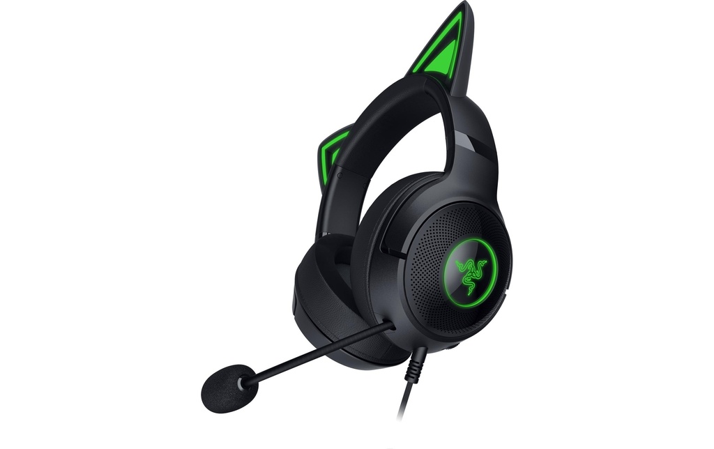 Razer Casque gaming Kraken Kitty V2 Noir