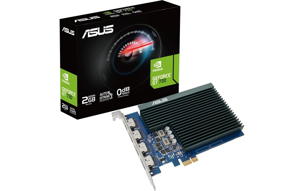 ASUS Carte graphique GeForce GT 730 4H SL 2 GB