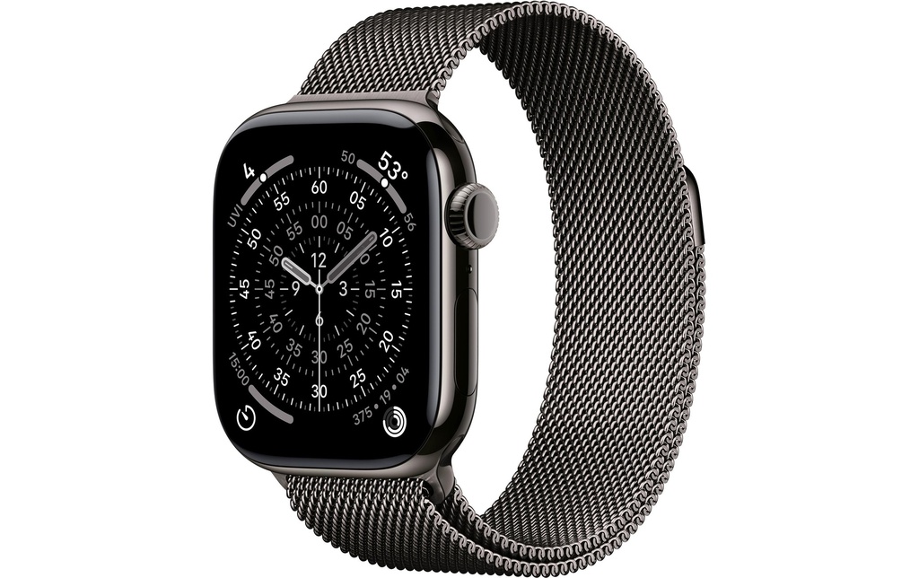 Apple Watch Series 11 42 mm LTE Slate Titanium Milanese Loop