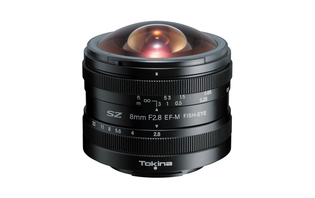 Tokina Longueur focale fixe SZ 8mm f/2.8 Fisheye – Canon EF-M