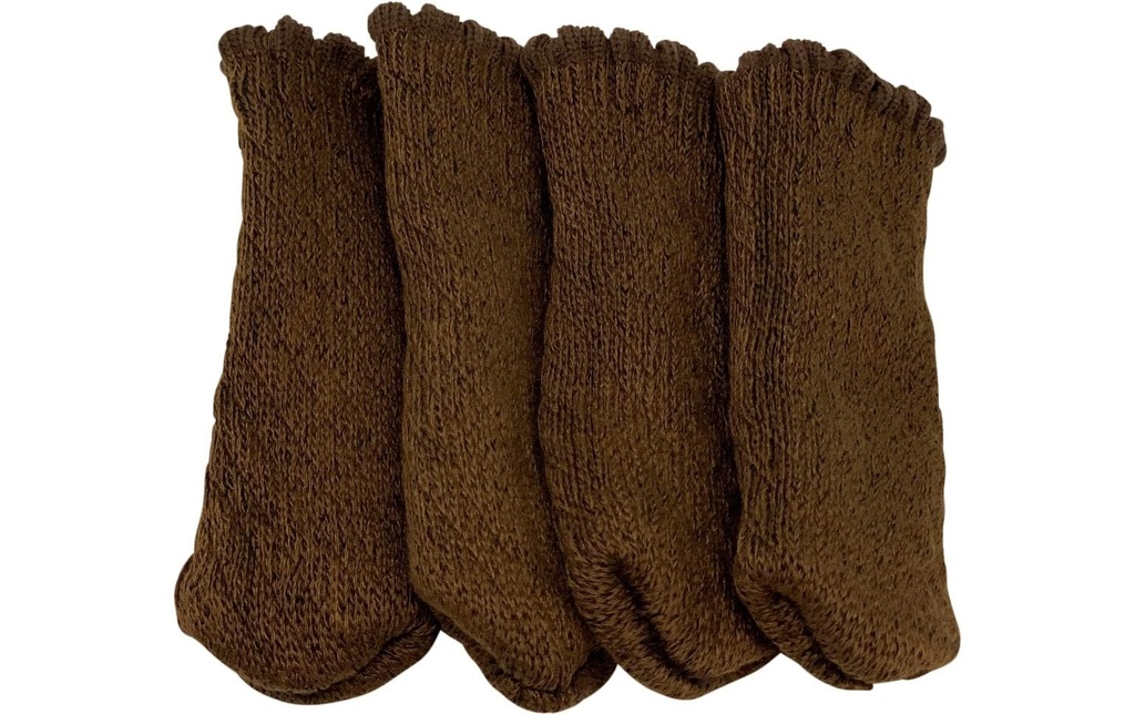 Dameco Protecteur de sol Université Set de 4 pièces, Brun