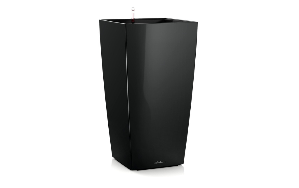 Lechuza Pot à fleur Cubico Premium 30 Noir
