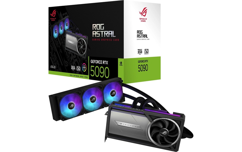 ASUS ROG Carte graphique ROG Astral LC GeForce RTX 5090 32 Go