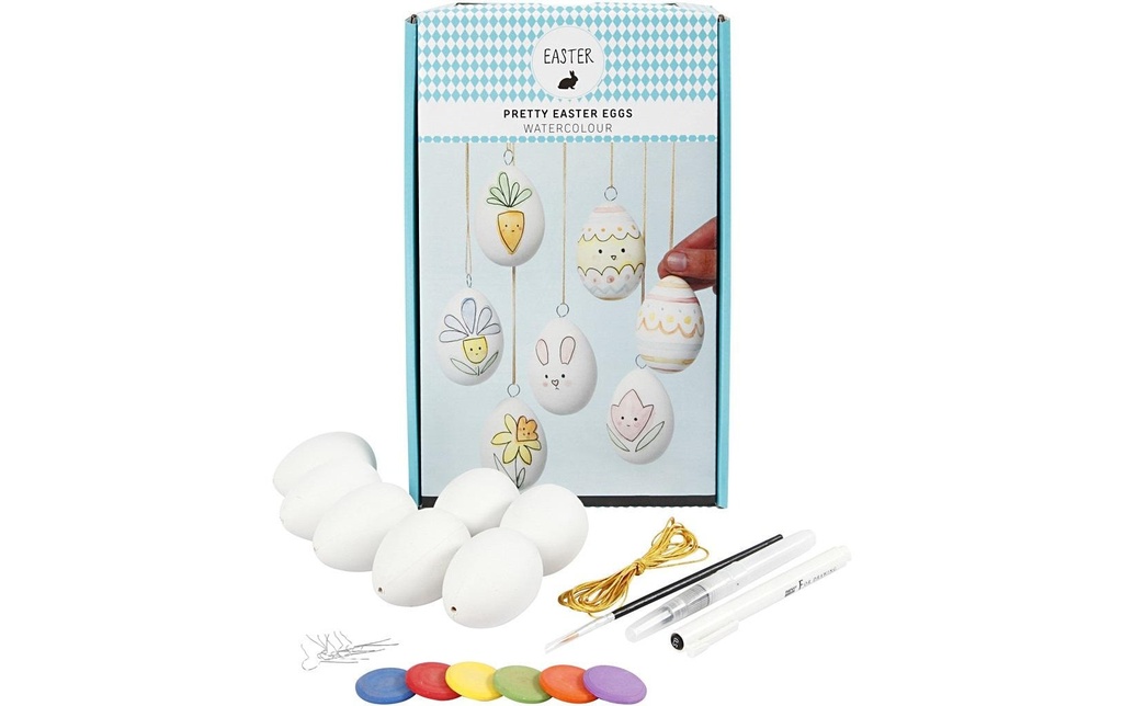 Creativ Company Kits de bricolage Pretty Easter Egg 7 parties