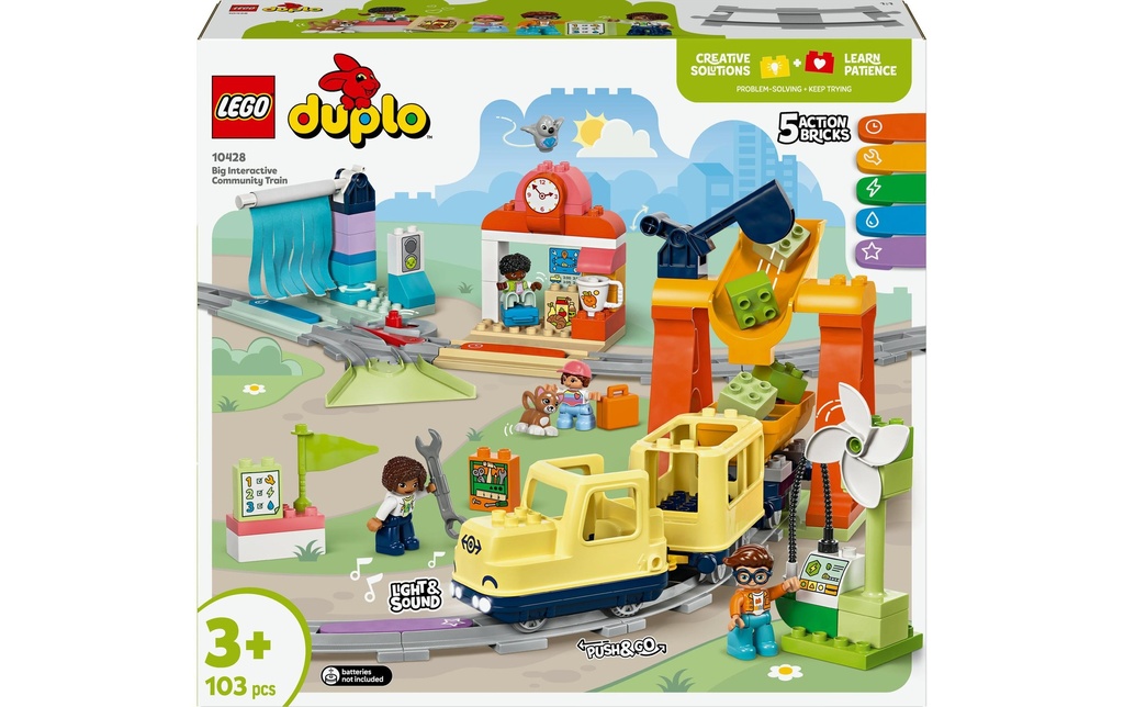 LEGO® DUPLO® Grand train interactif 10428