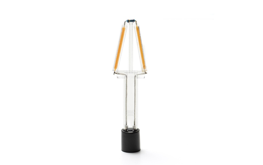 Konstsmide Lampe Blister de remplacement de 2 pièces, Ambre