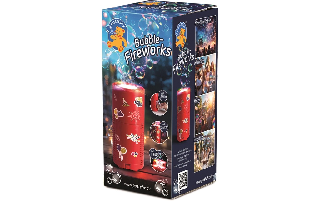 Pustefix Bulles de savon Bubble Fireworks