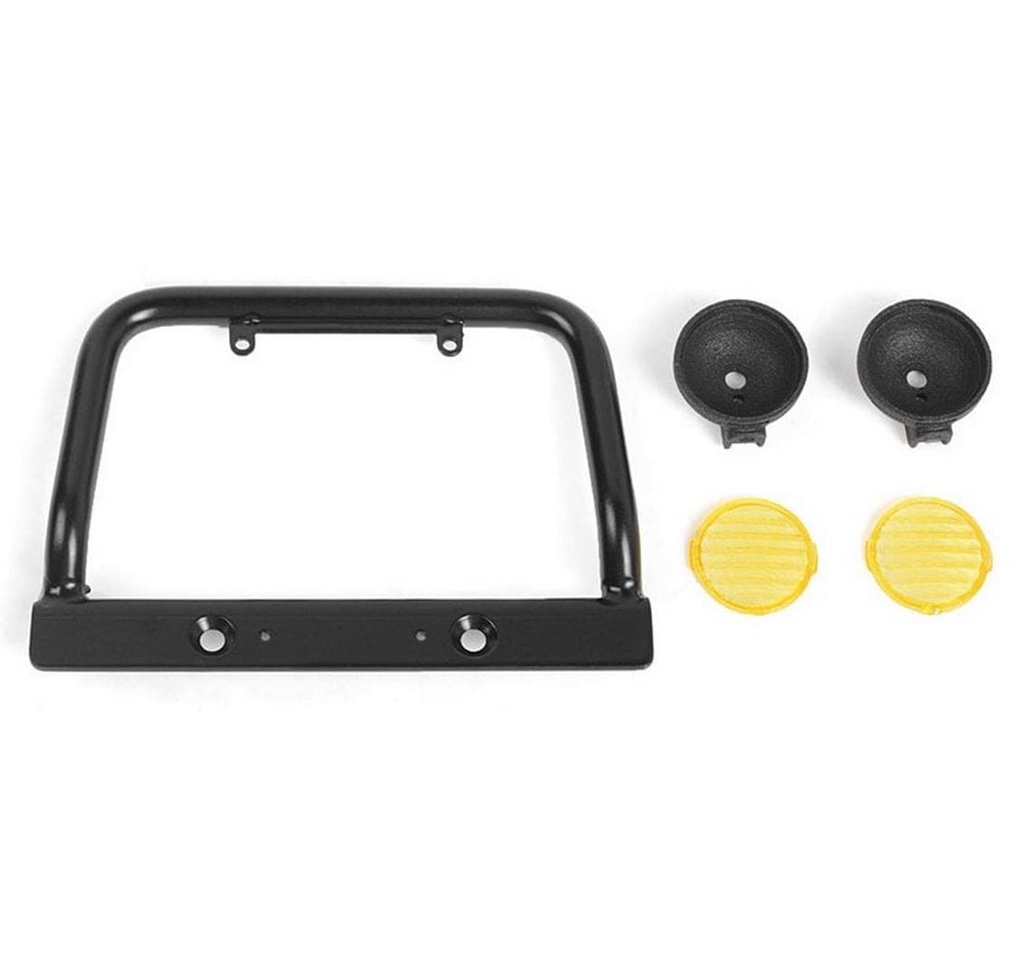 RC4WD Pare-chocs pour modèles réduits Push Bar Projecteurs jaunes D90