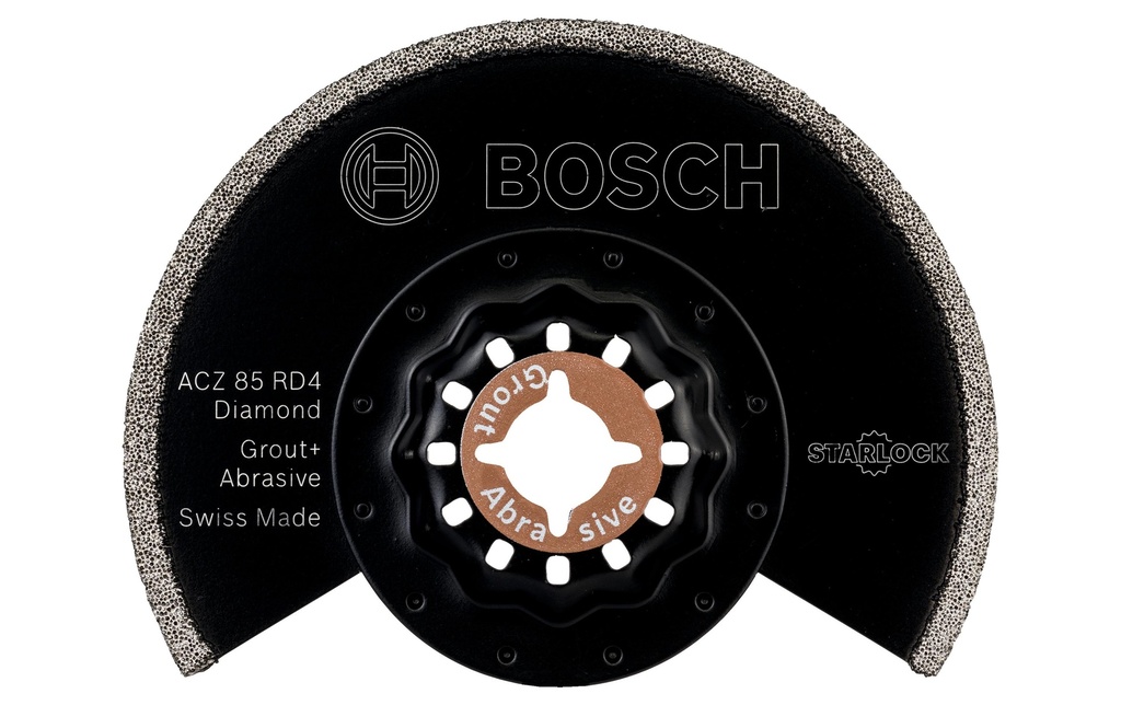 Bosch Lame de scie segmentée Starlock RIFF diamant ACZ 85 RD4, 85 mm