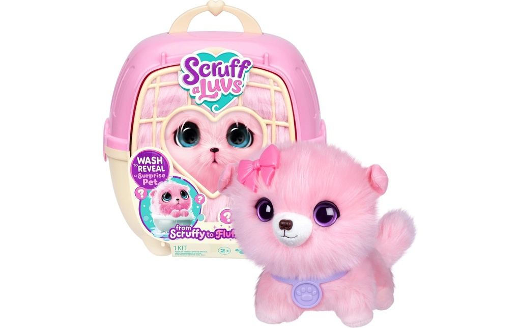 moose Peluche Scruff-A-Luvs Pet rose Little, Live Pets, animal surprise,