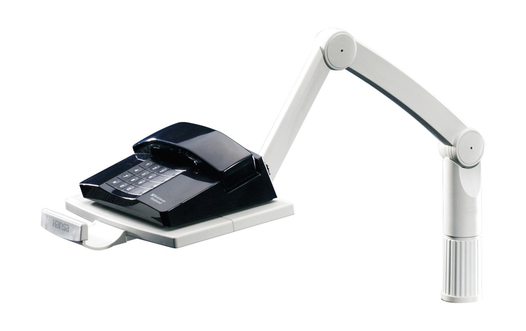 HANSA Bras de téléphone TSA gris cl.