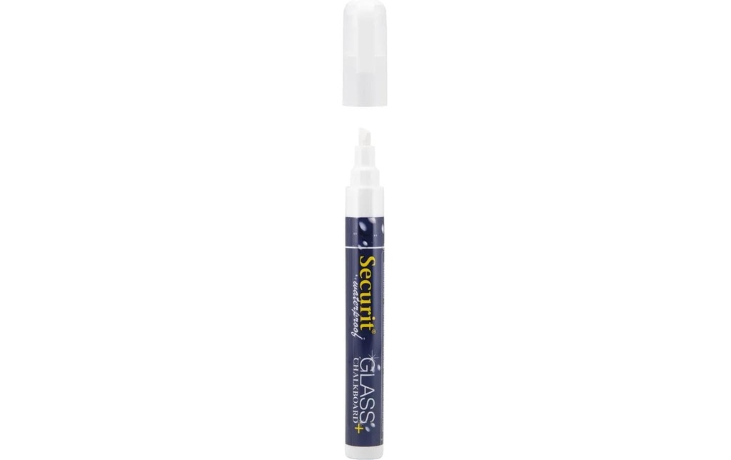 Securit Marqueur craie liquide 2-6 mm, Blanc
