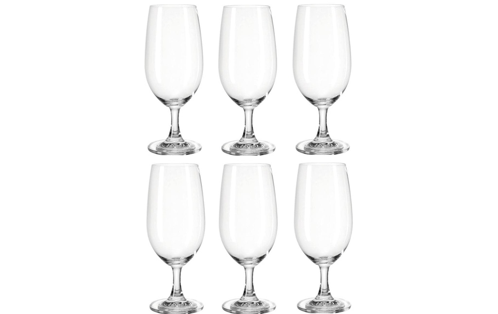 Montana Verre à bière First+ 380 ml, 6 Pièce/s, Transparent