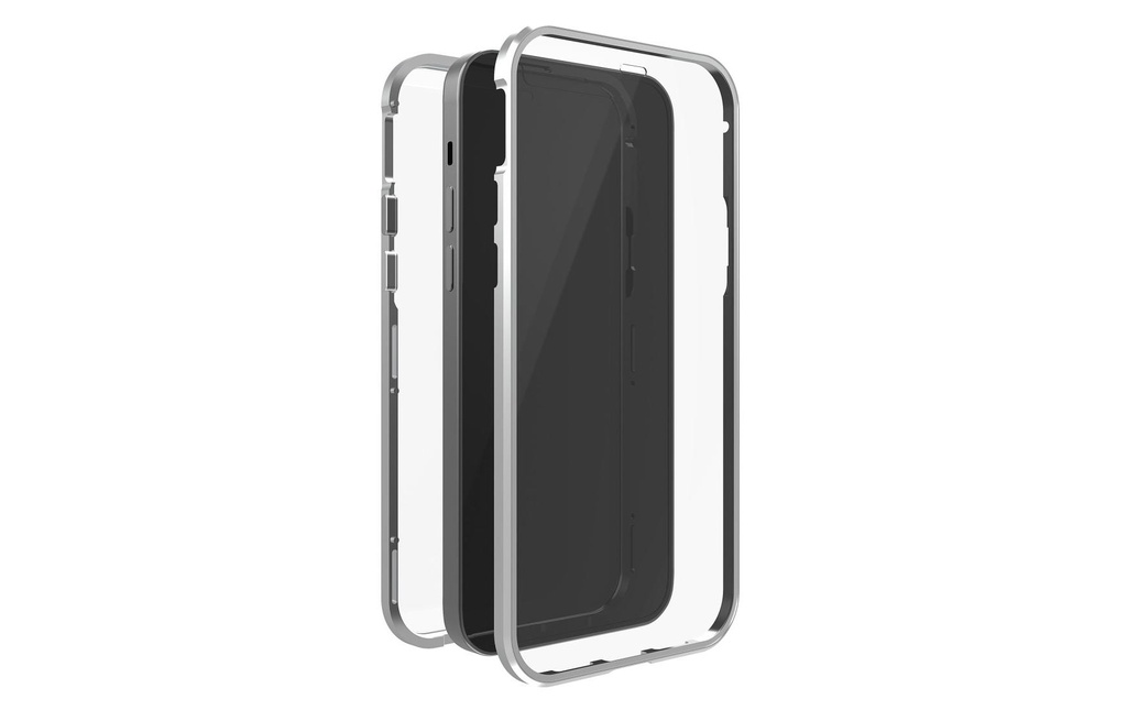 Black Rock Coque arrière 360° Glass iPhone 14 Plus , argent